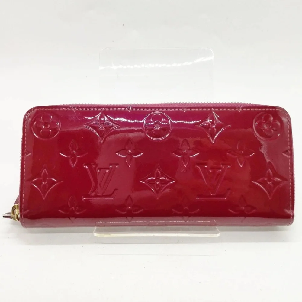 Louis Vuitton Cherry Red Embossed Wallet